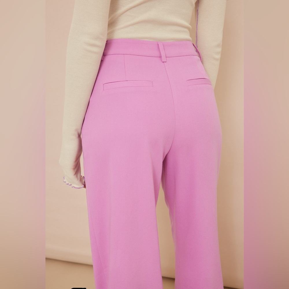 NA-KD Pleat Suit Pants - Picture 2 of 4